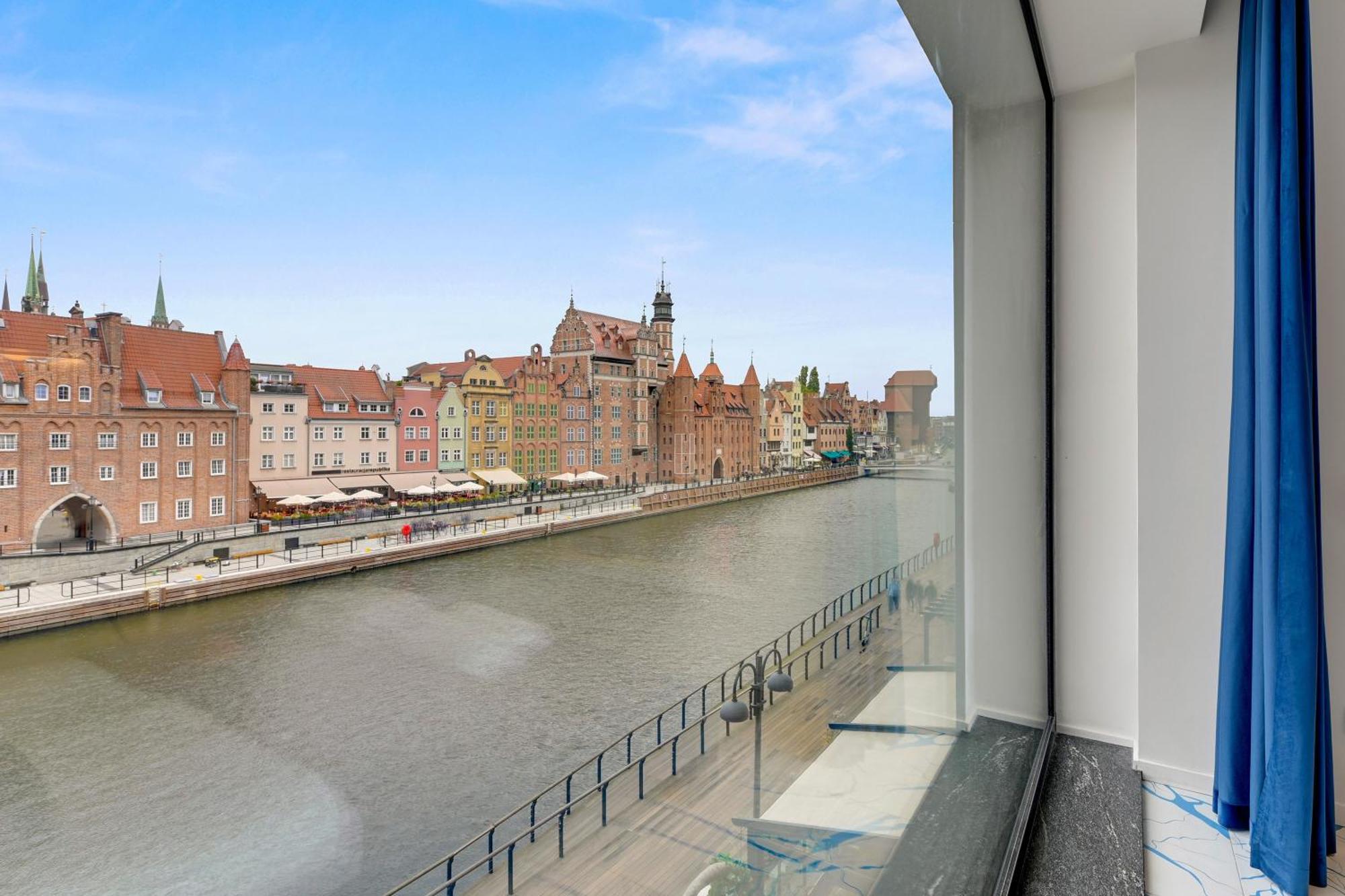 Deo Plaza Riverside & Radisson Spa By Downtown Apartments Danzig Zimmer foto