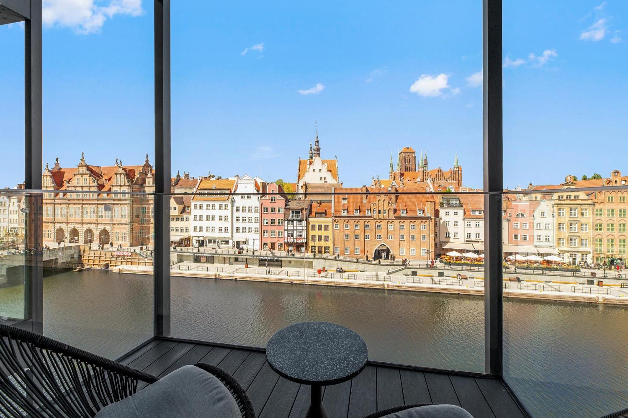 Deo Plaza Riverside & Radisson Spa By Downtown Apartments Danzig Zimmer foto