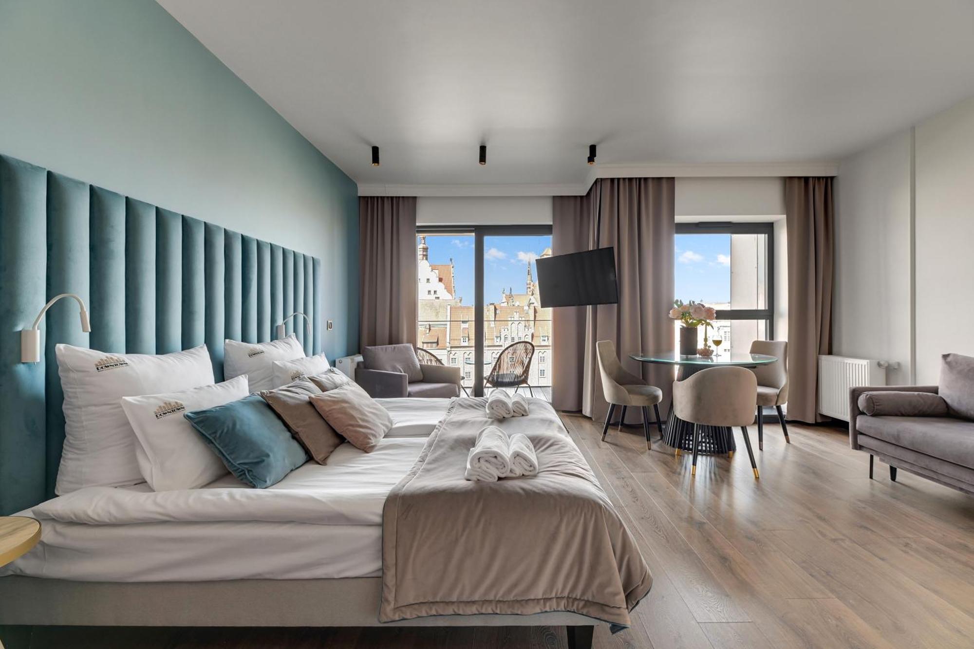 Deo Plaza Riverside & Radisson Spa By Downtown Apartments Danzig Zimmer foto